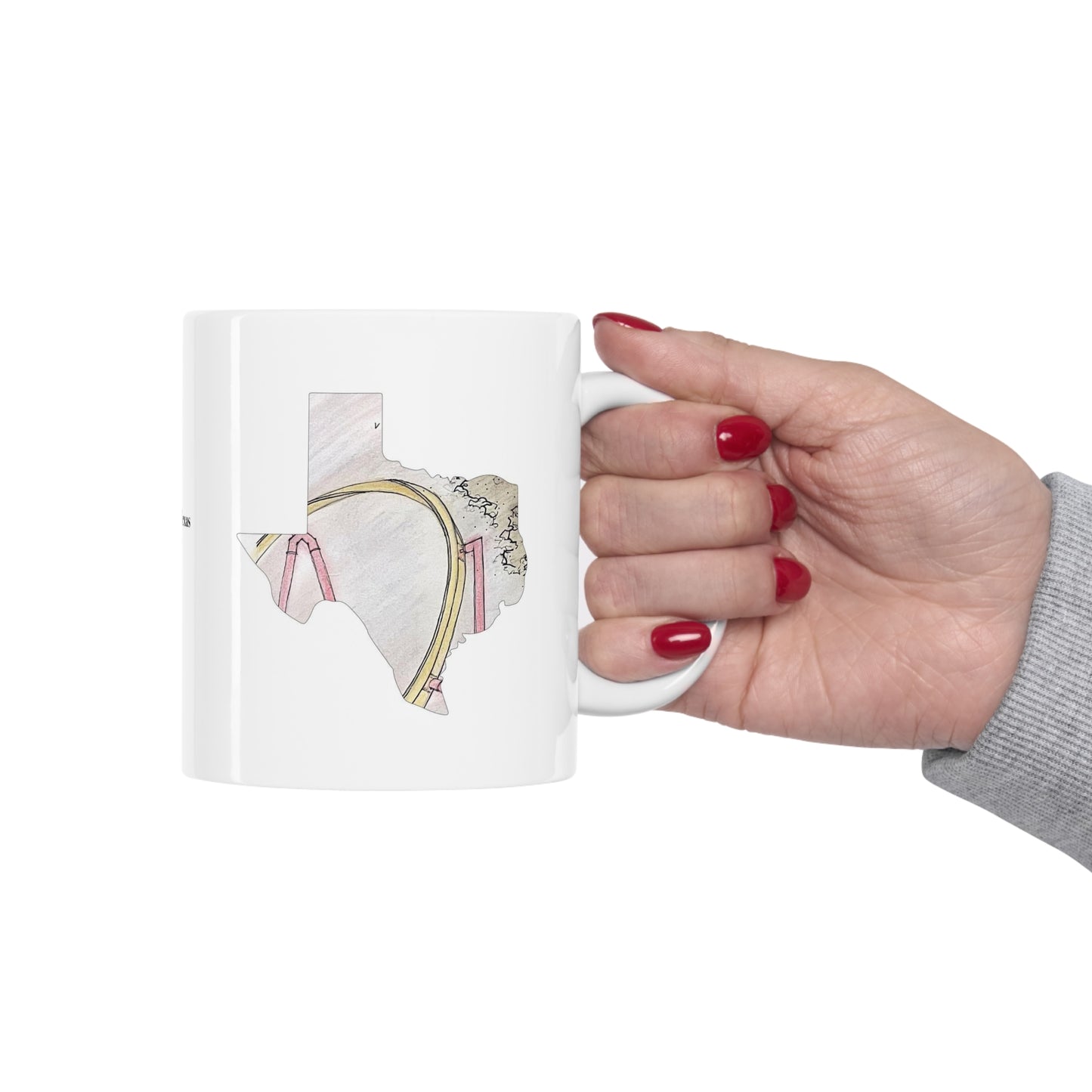 Wonder Woman Golden Lasso Rollercoaster Inspired Mug