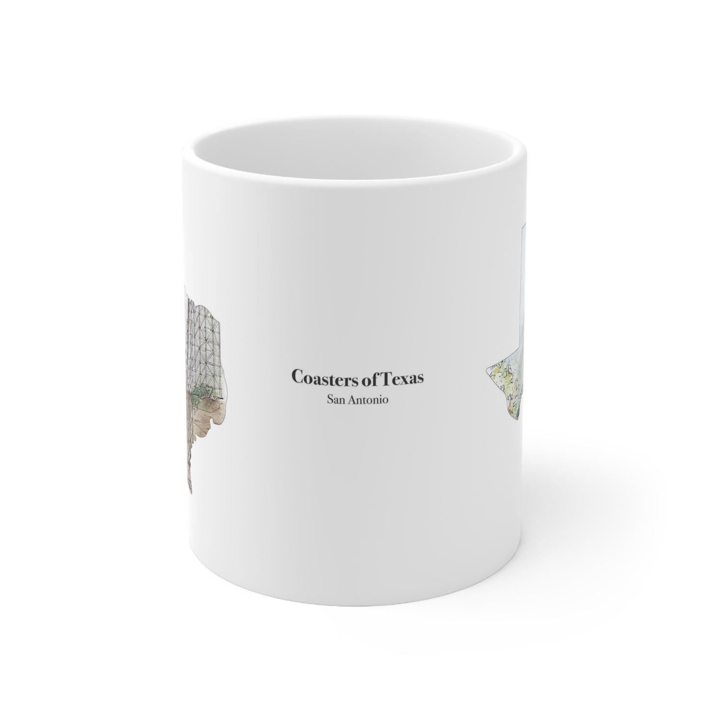Iron Rattler Rollercoaster Inspired Mug