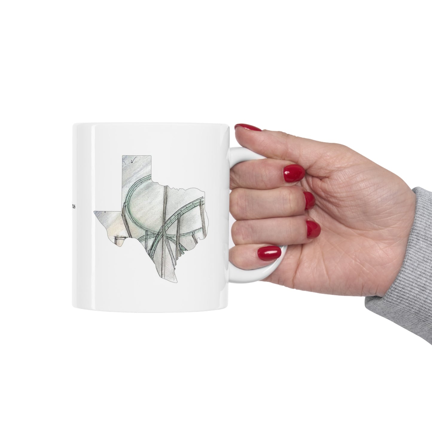 Poltergeist Rollercoaster Inspired Mug