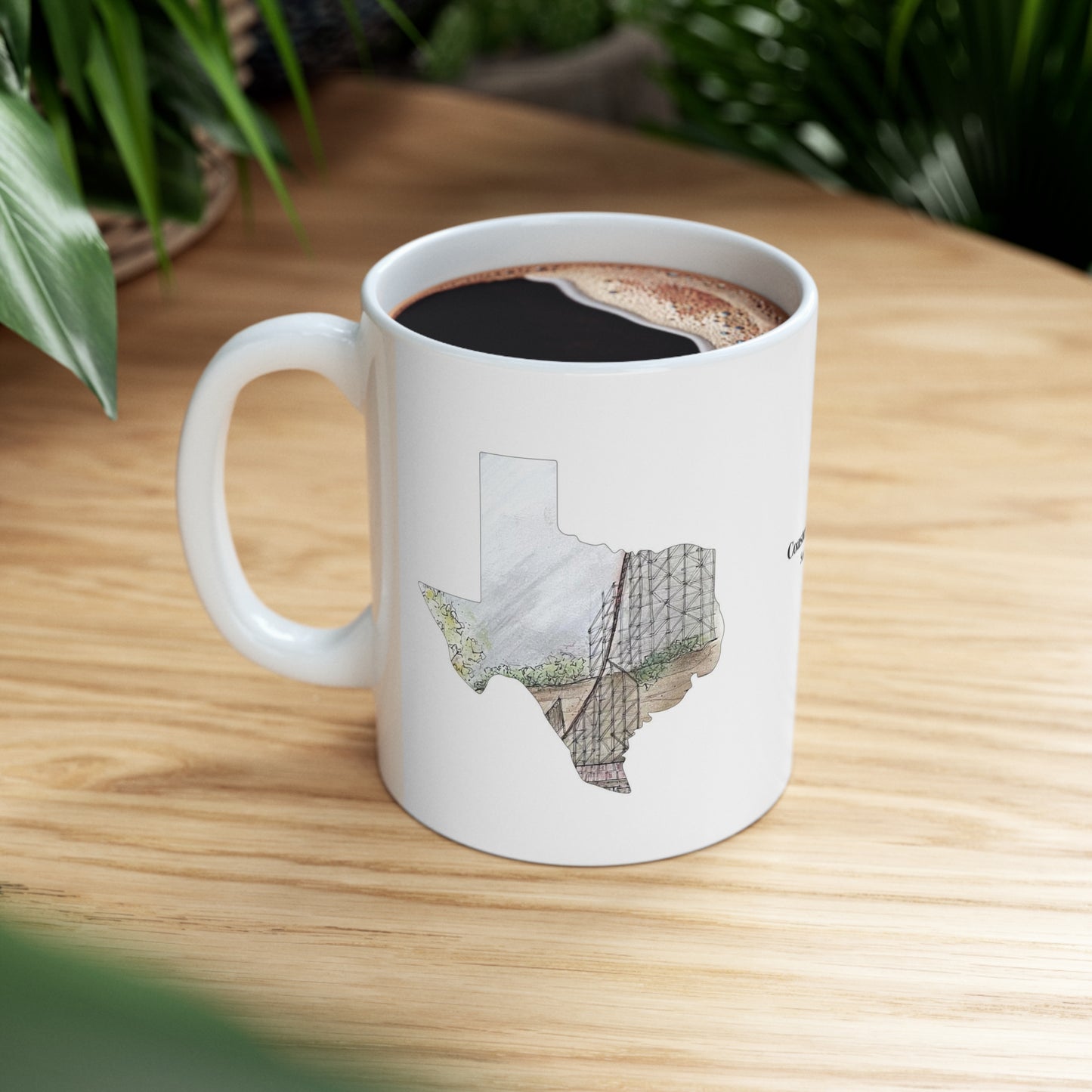 Iron Rattler Rollercoaster Inspired Mug