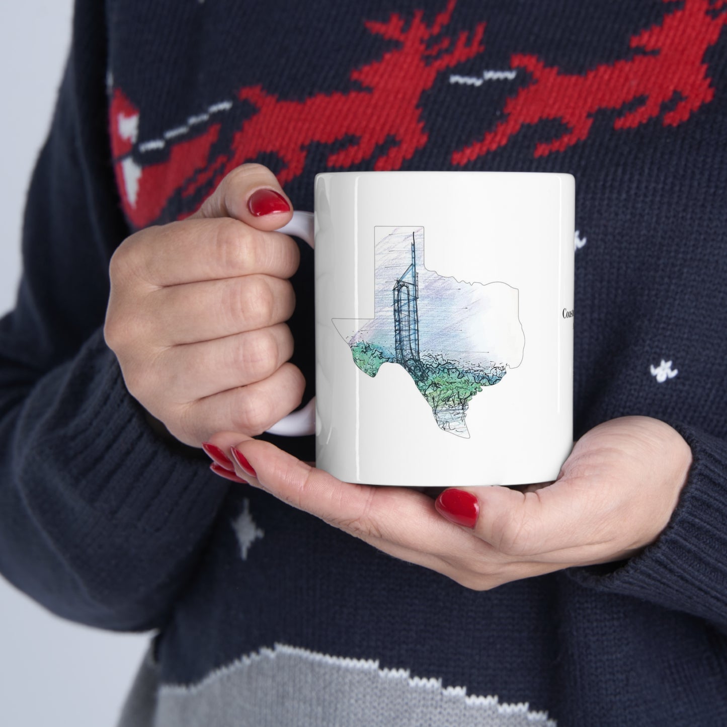 Mr. Freeze Rollercoaster Inspired Mug