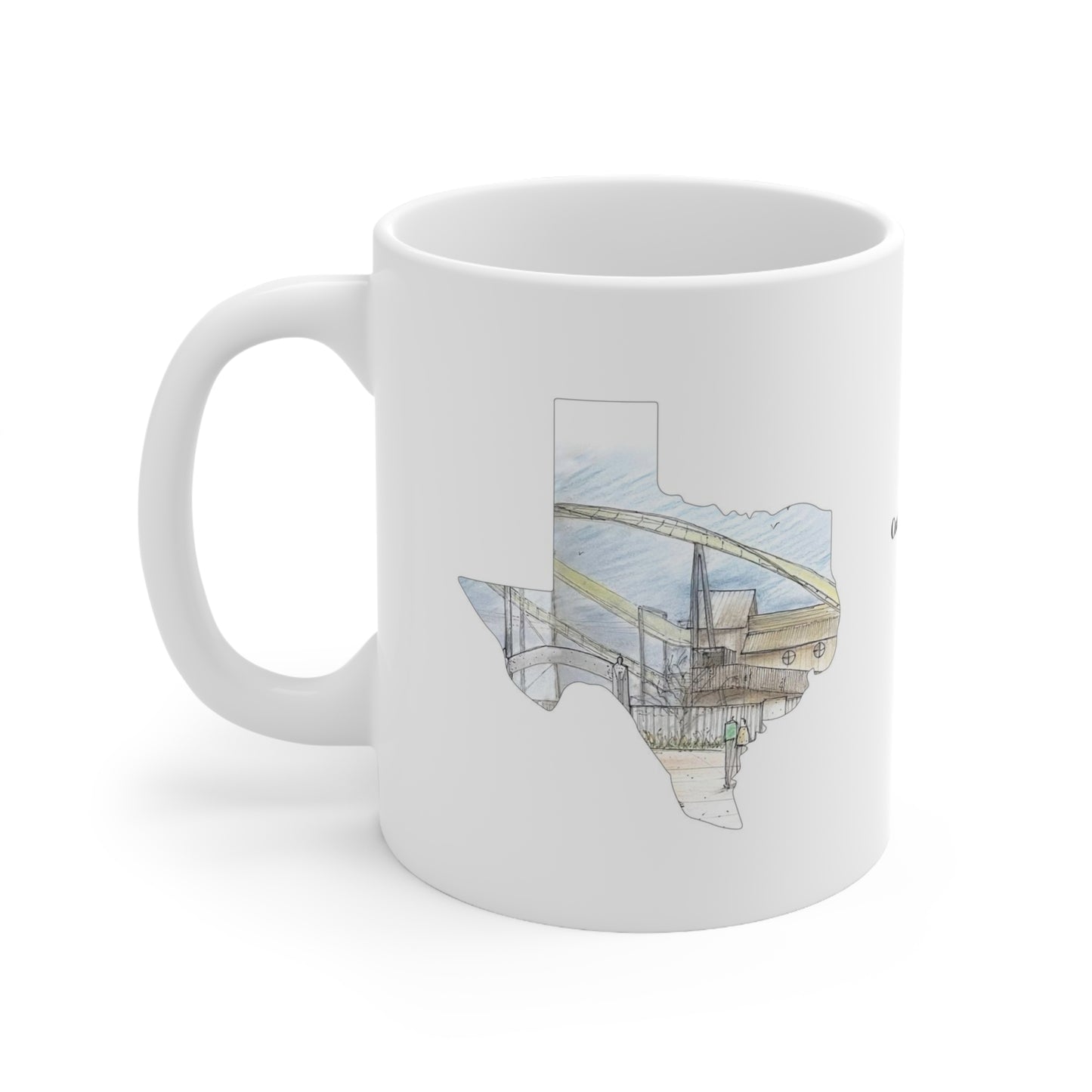 Batman The Ride Rollercoaster Inspired Mug