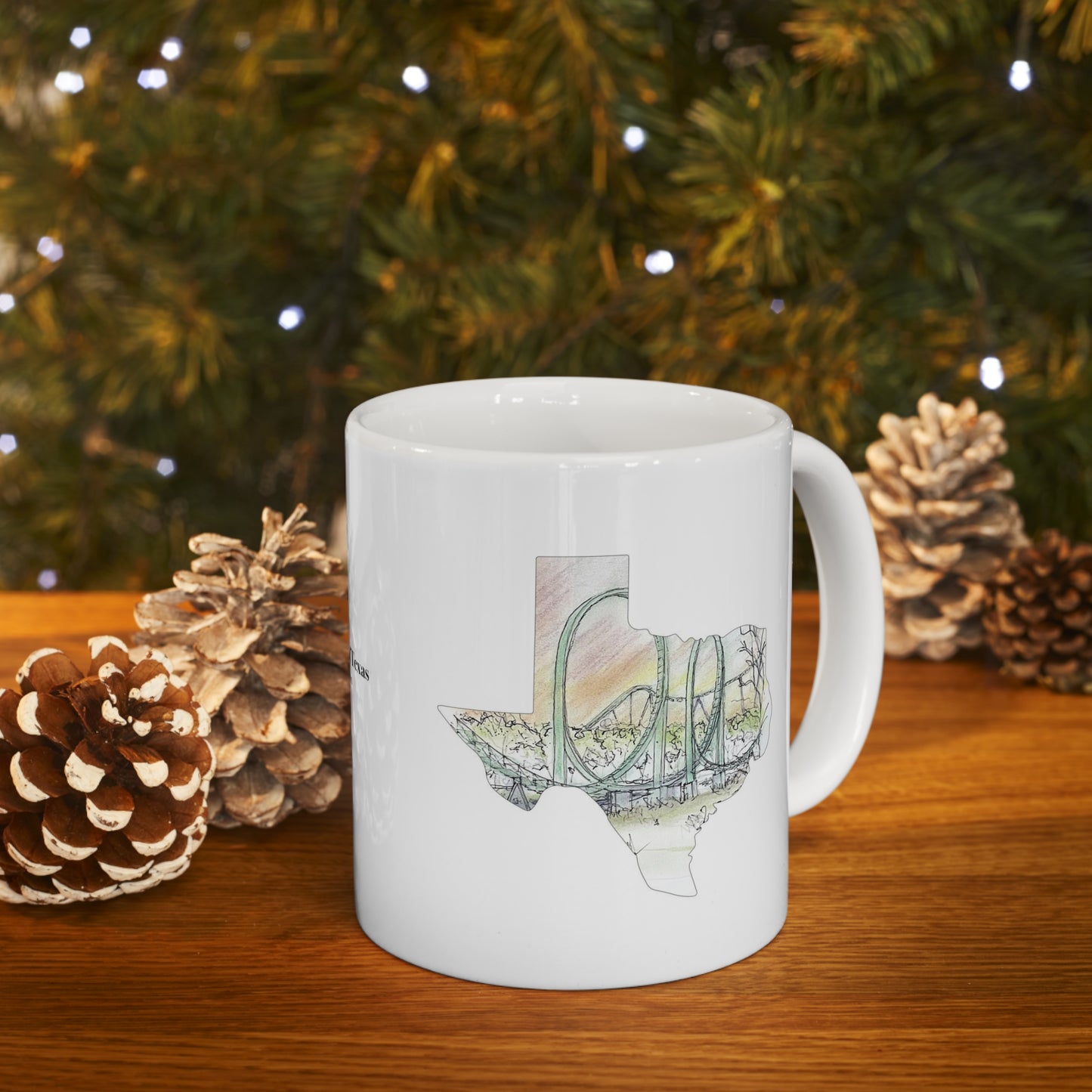 Shockwave Rollercoaster Inspired Mug