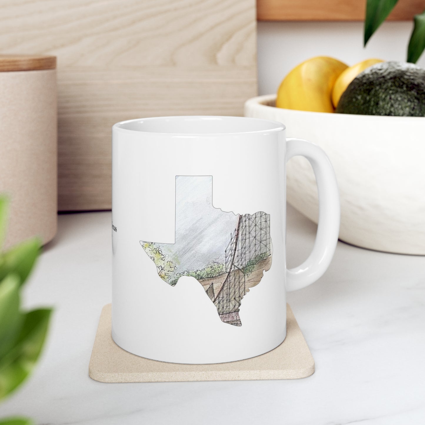 Iron Rattler Rollercoaster Inspired Mug
