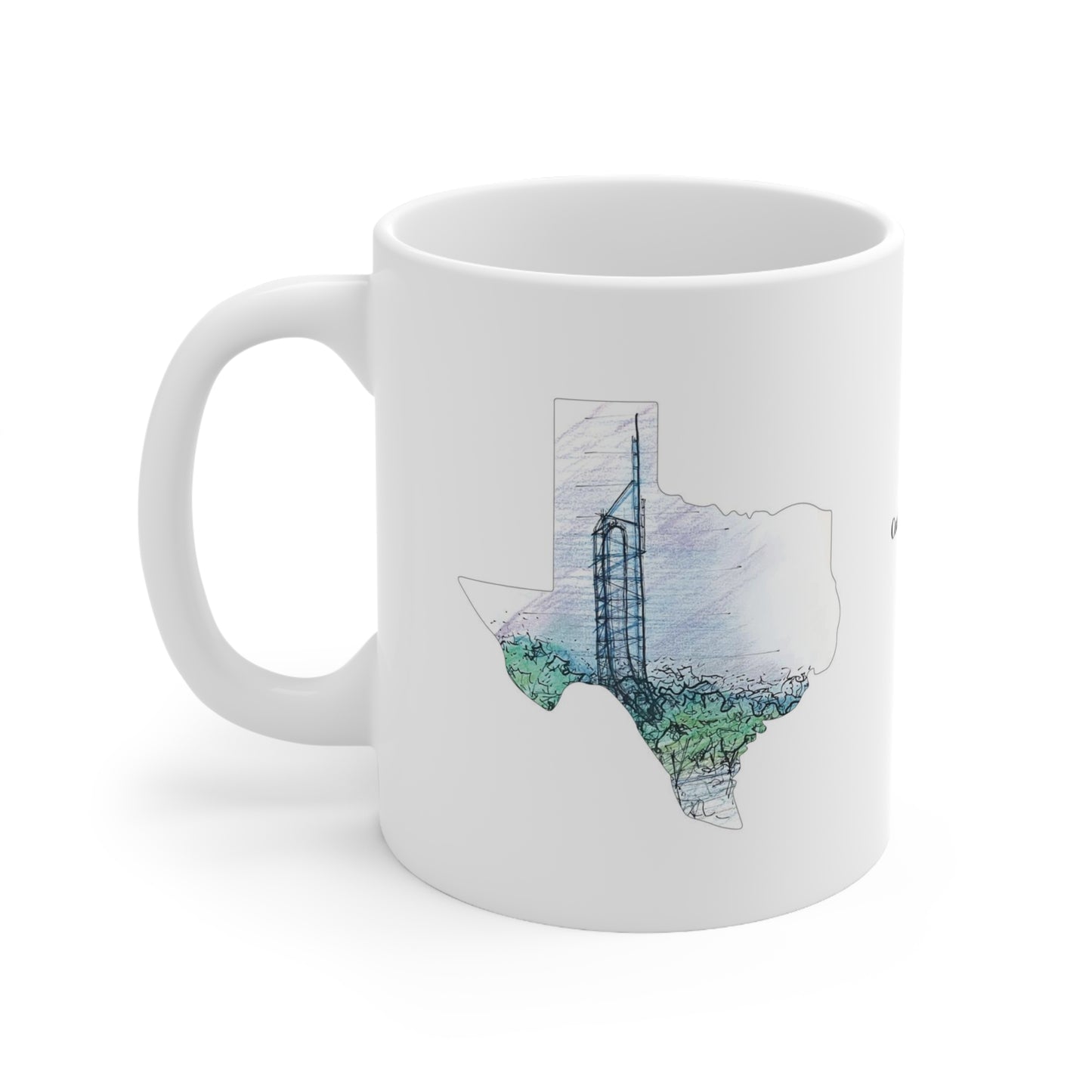 Mr. Freeze Rollercoaster Inspired Mug