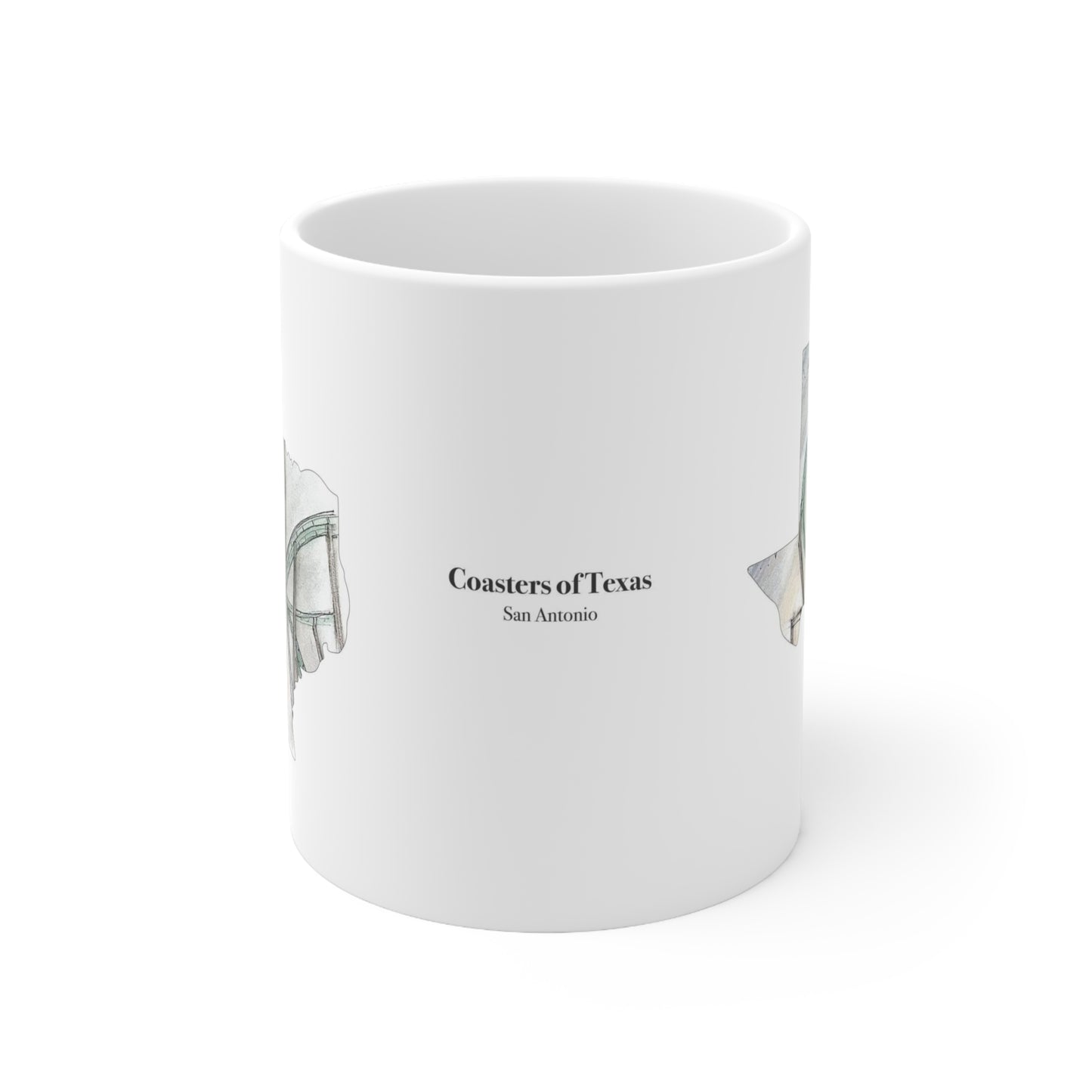 Poltergeist Rollercoaster Inspired Mug