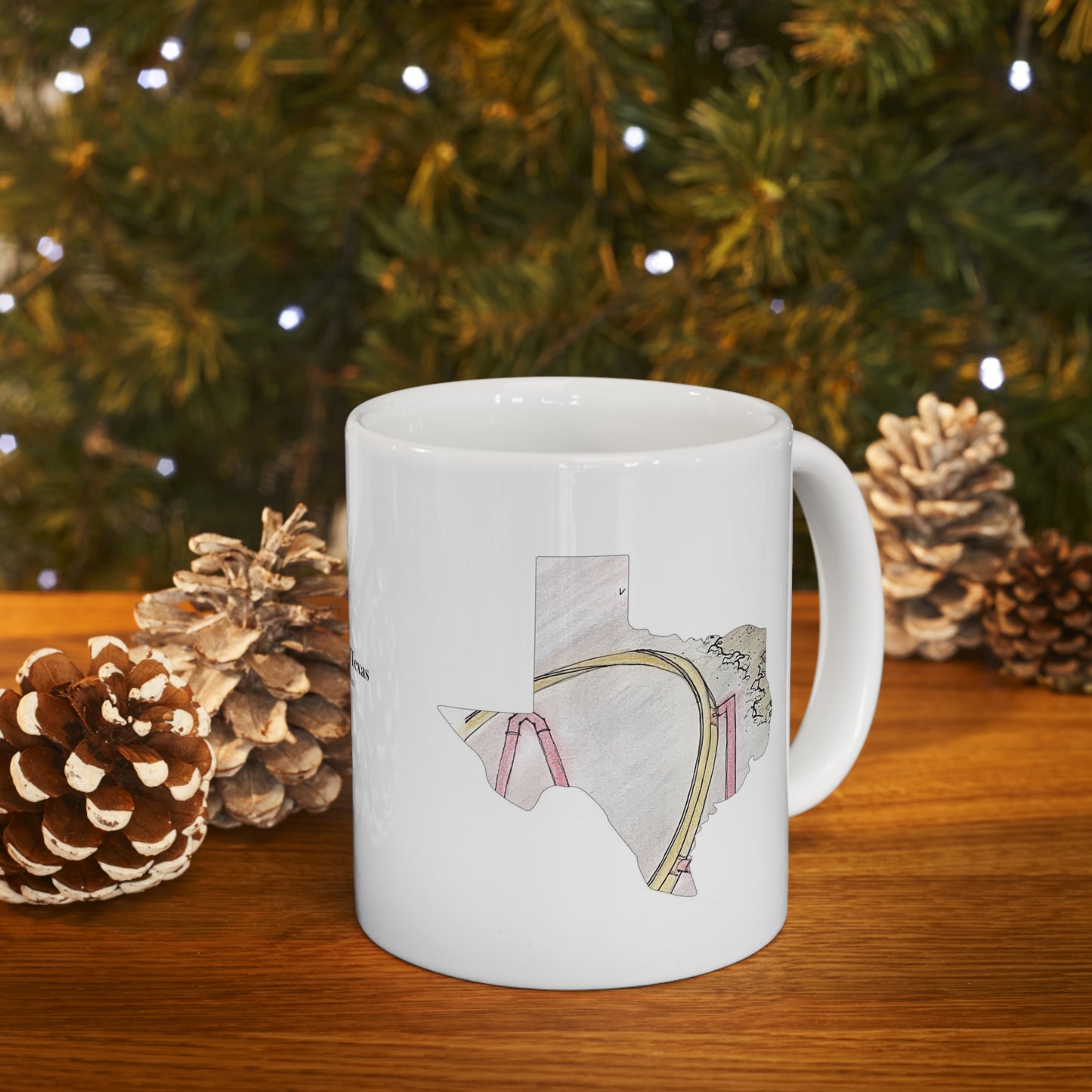 Wonder Woman Golden Lasso Rollercoaster Inspired Mug