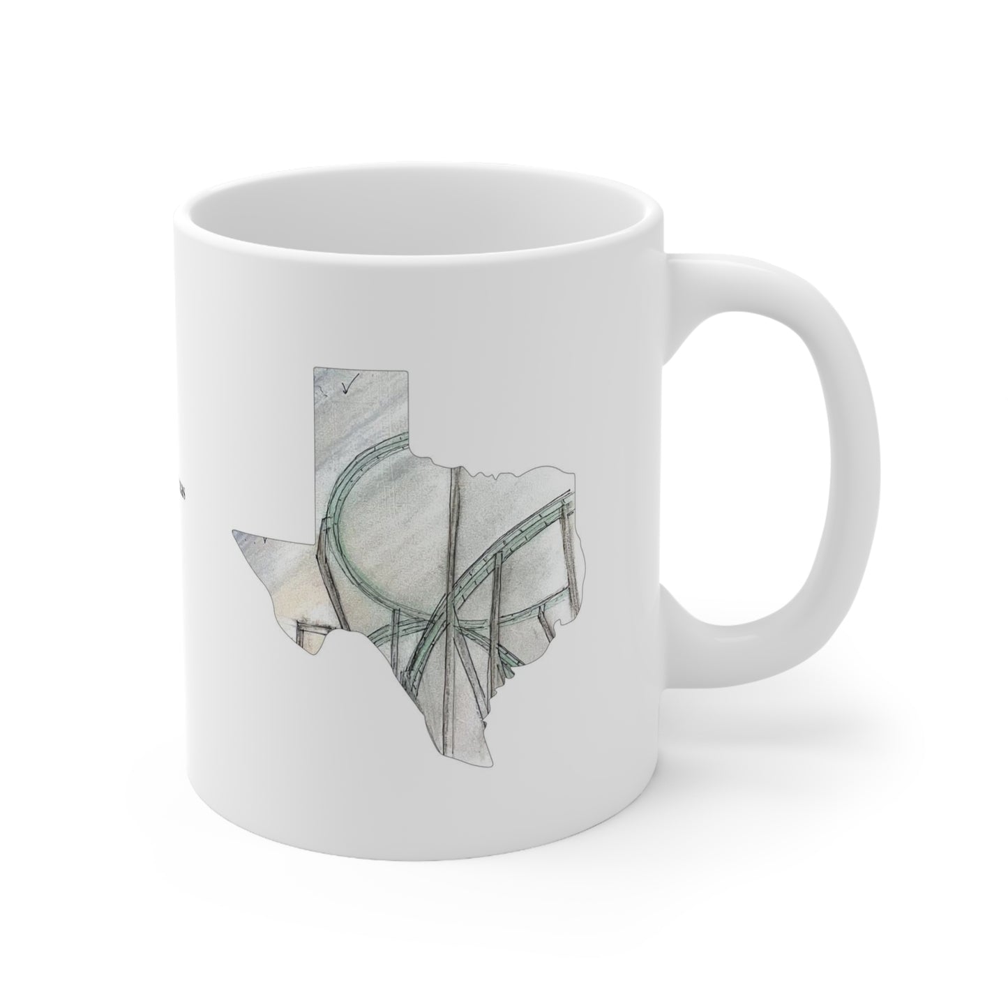 Poltergeist Rollercoaster Inspired Mug
