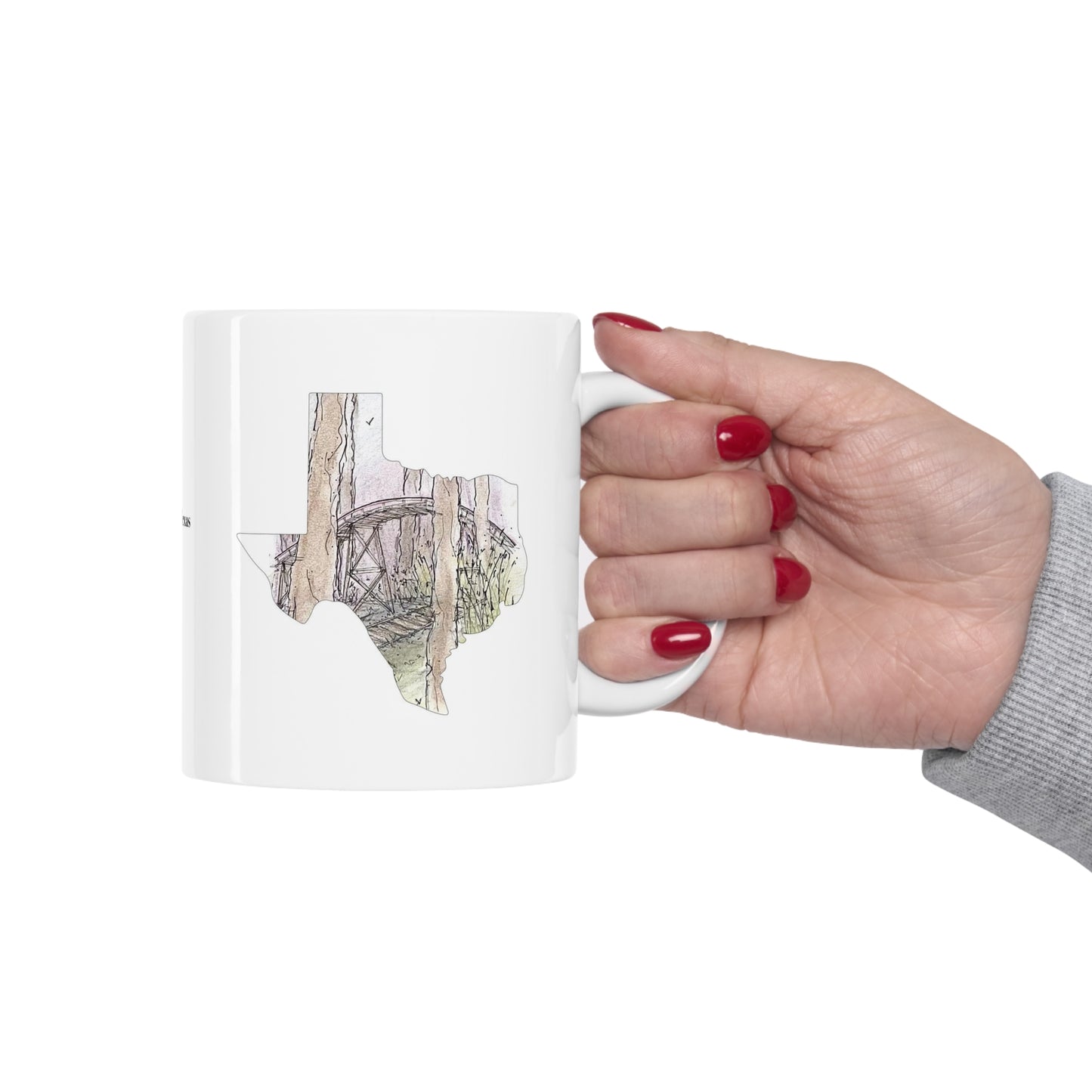 Mini Mine Train Rollercoaster Inspired Mug