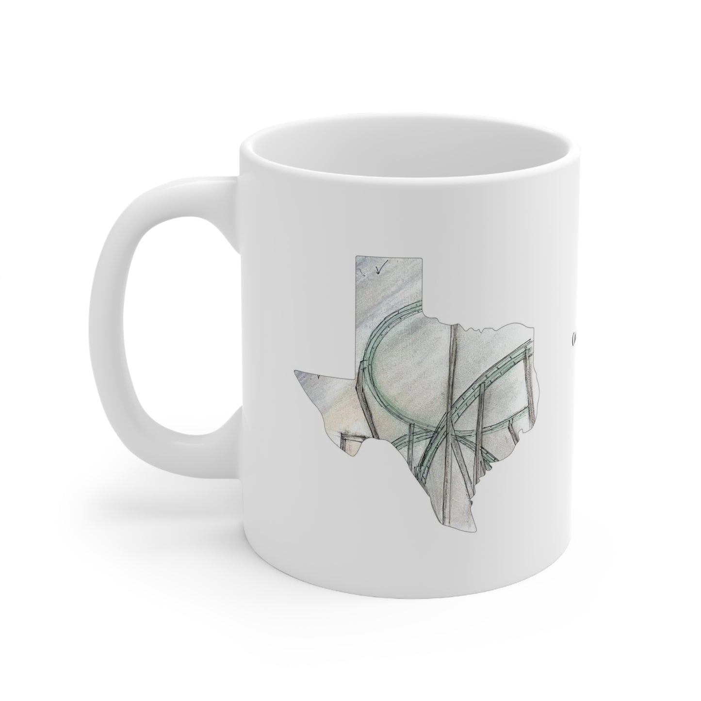 Poltergeist Rollercoaster Inspired Mug