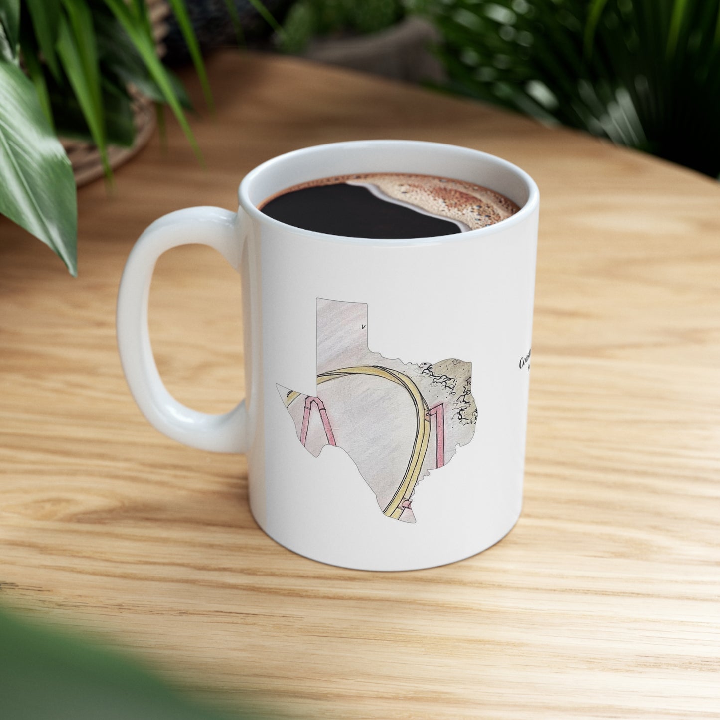 Wonder Woman Golden Lasso Rollercoaster Inspired Mug