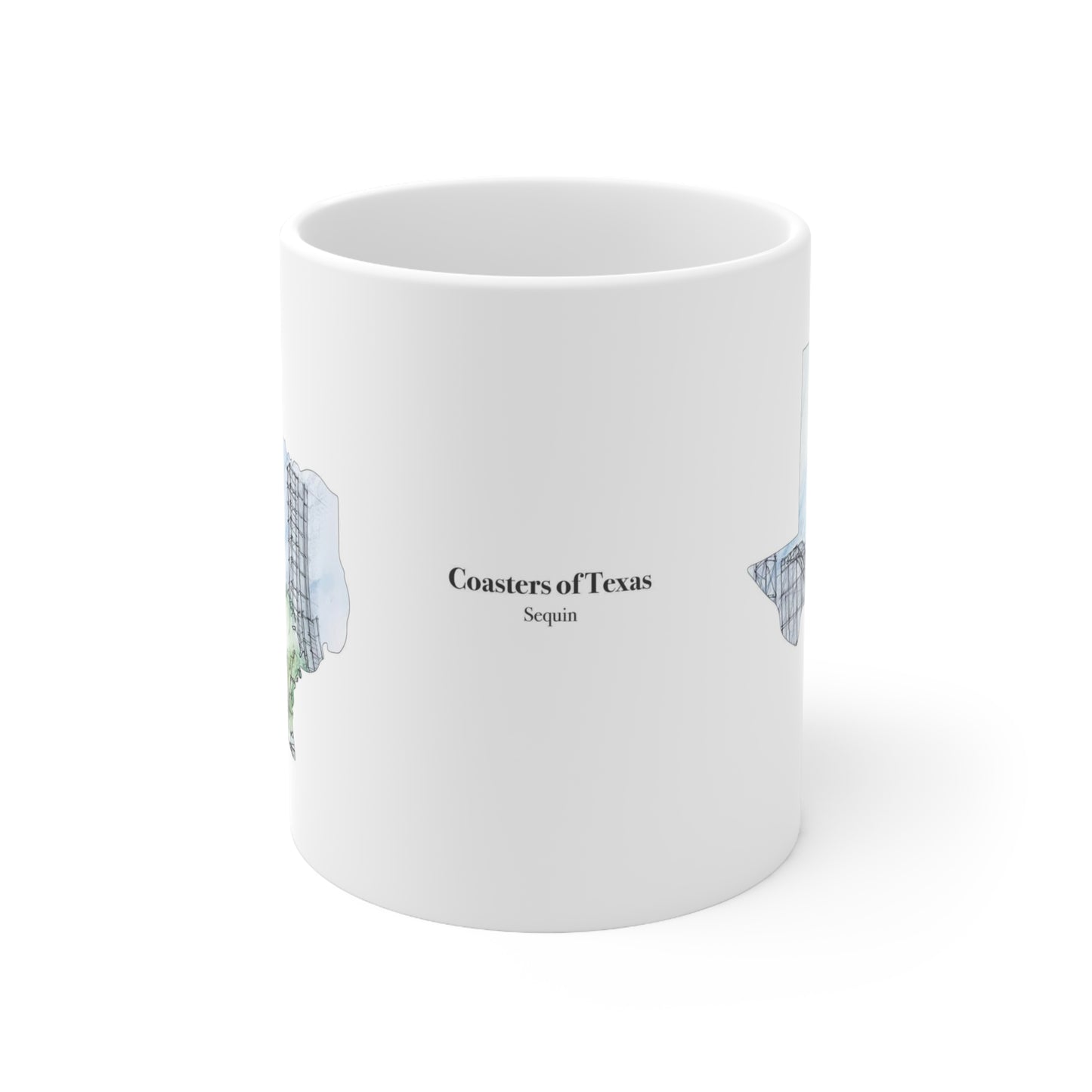 Switchback Rollercoaster Inspired Mug