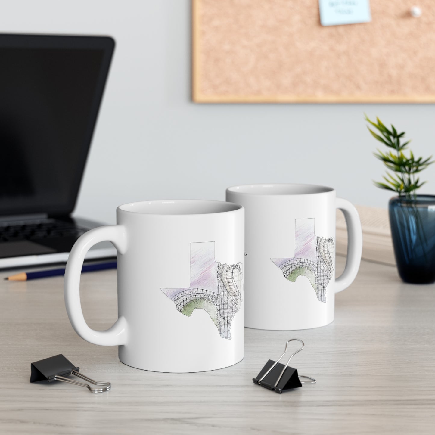 Texas Stingray Rollercoaster Inspired Mug
