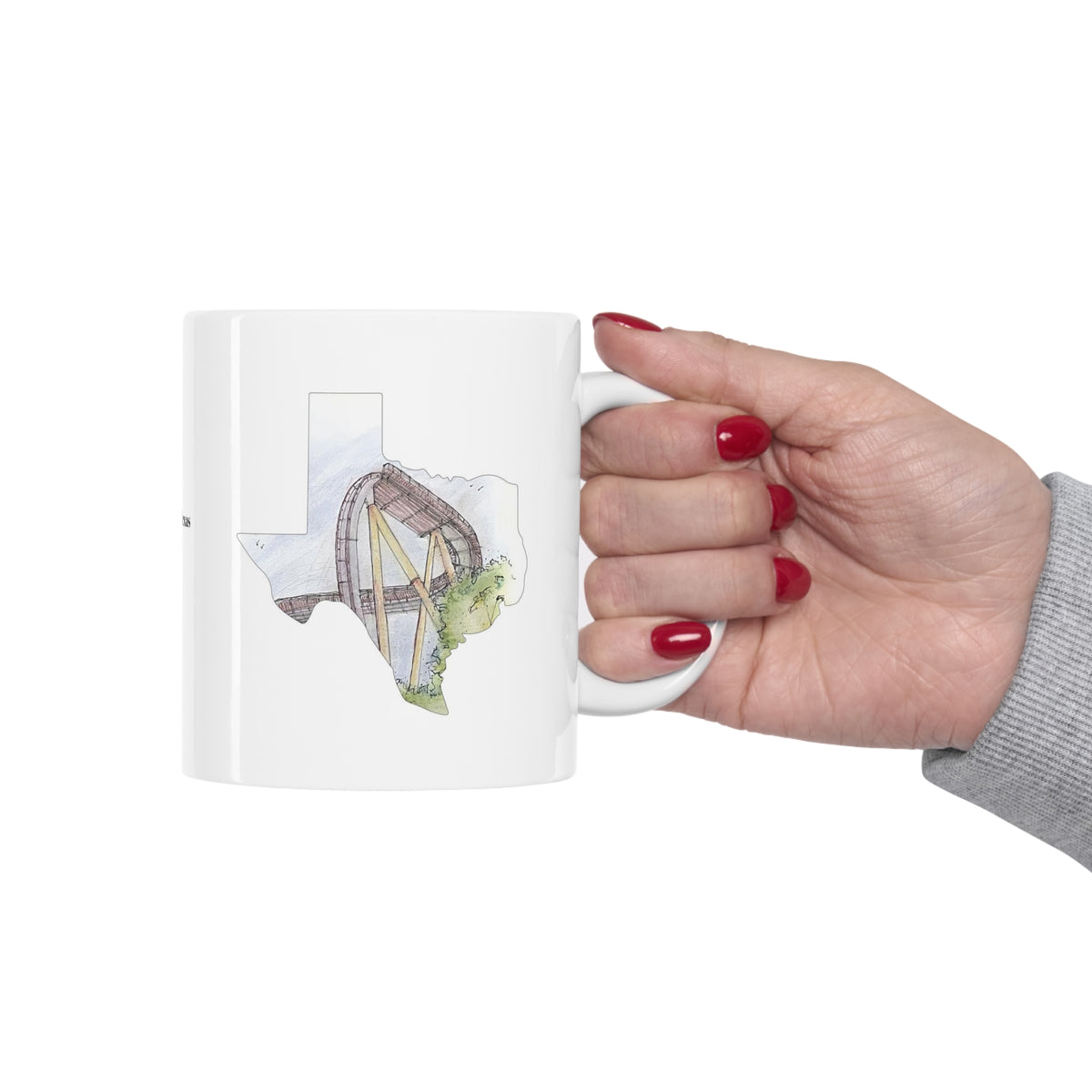 San Antonio Dive Coaster Mug – view 12