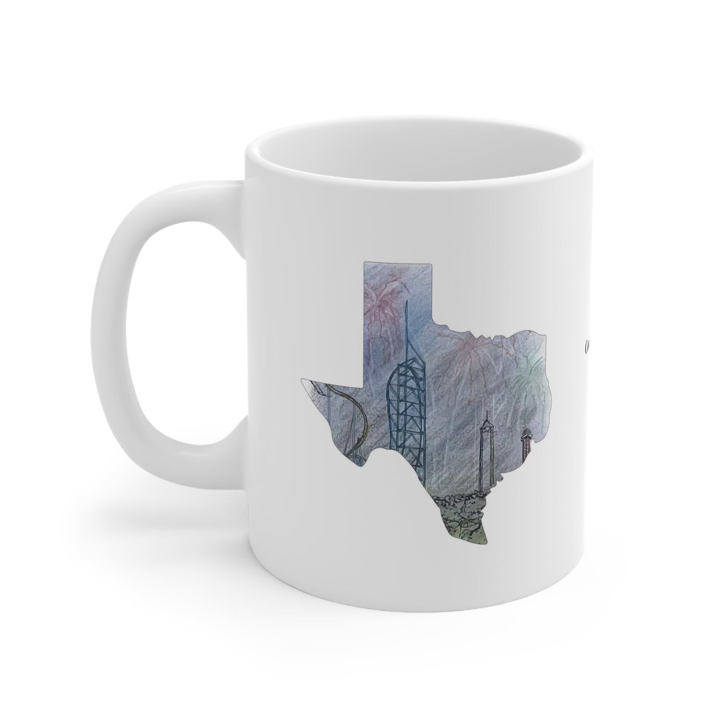 Coasters of Texas Mug | Steel Coaster | Arlington