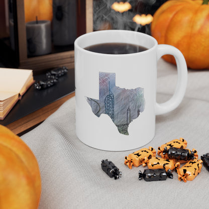 Six Flags Over Texas Inspired Mug