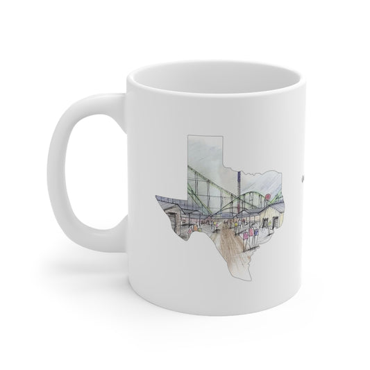 Coasters of Texas Mug | Steel Coaster | Grand Prairie