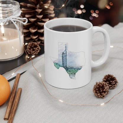 Coasters of Texas Mug | Steel Launch Coaster | Arlington