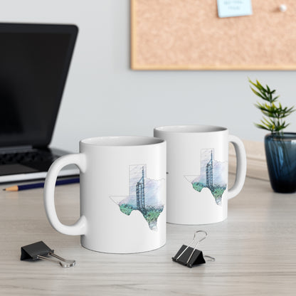 Coasters of Texas Mug | Steel Launch Coaster | Arlington