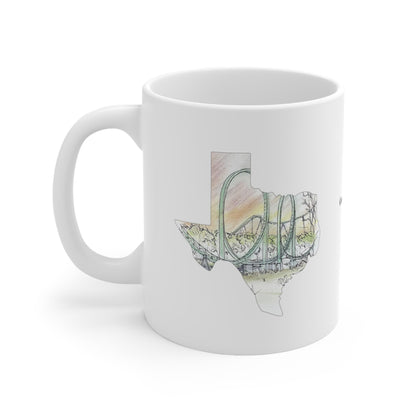 Shockwave Rollercoaster Inspired Mug