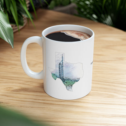 Coasters of Texas Mug | Steel Launch Coaster | Arlington