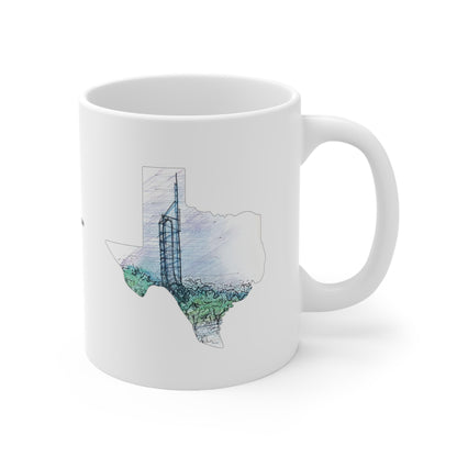 Coasters of Texas Mug | Steel Launch Coaster | Arlington