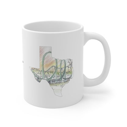 Shockwave Rollercoaster Inspired Mug