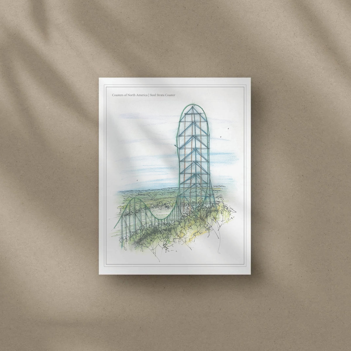 8x10 Long Live the King · 456-ft Tower Tribute Print – view 2