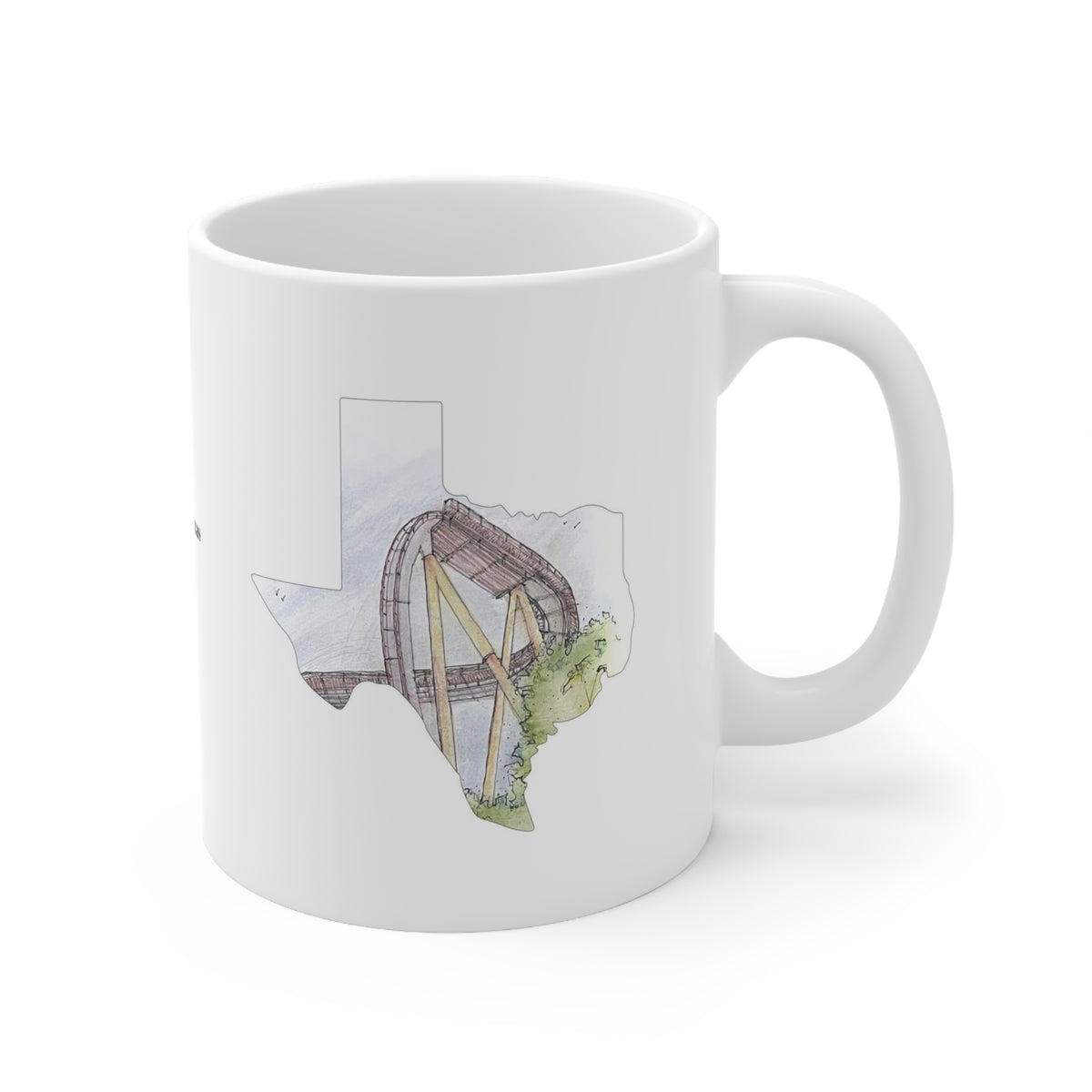 San Antonio Dive Coaster Mug – view 3