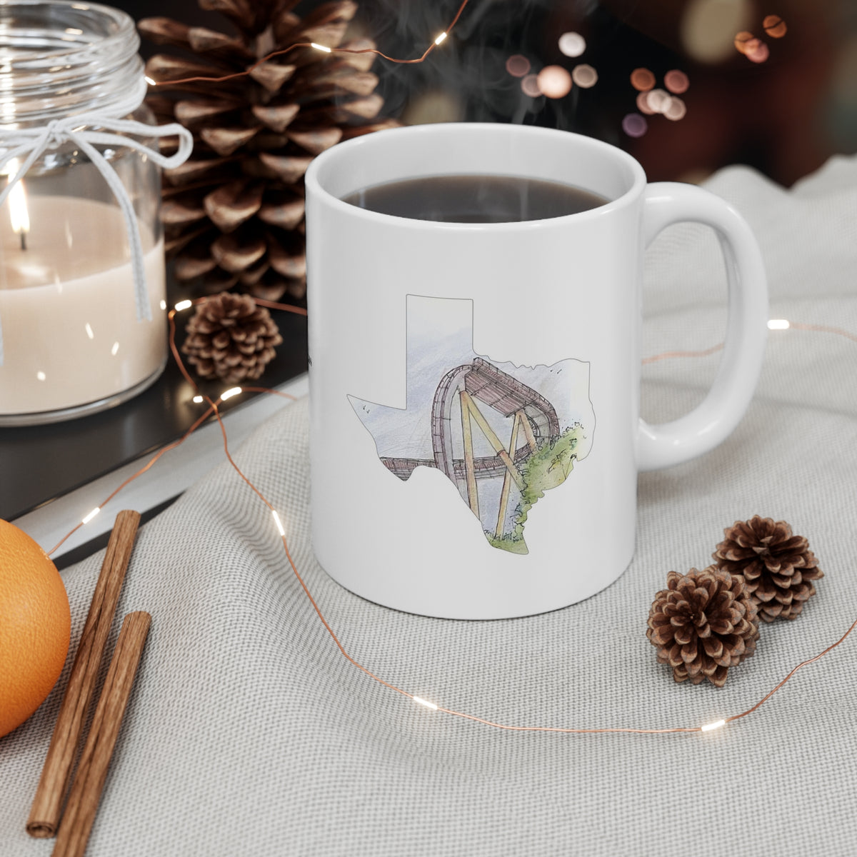 San Antonio Dive Coaster Mug – view 4