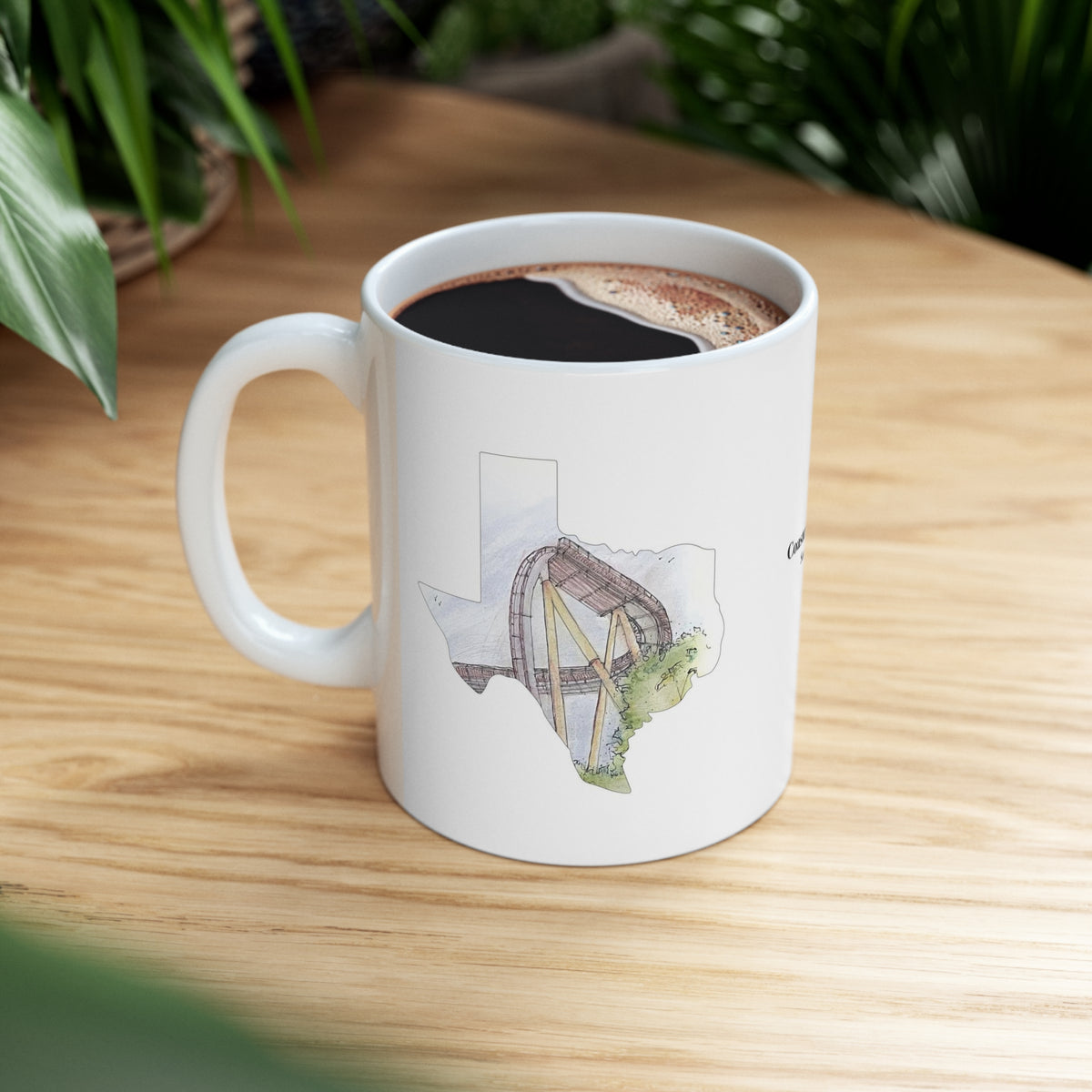 San Antonio Dive Coaster Mug – view 8