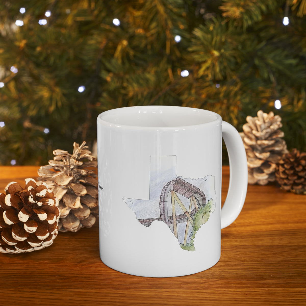 San Antonio Dive Coaster Mug – view 9