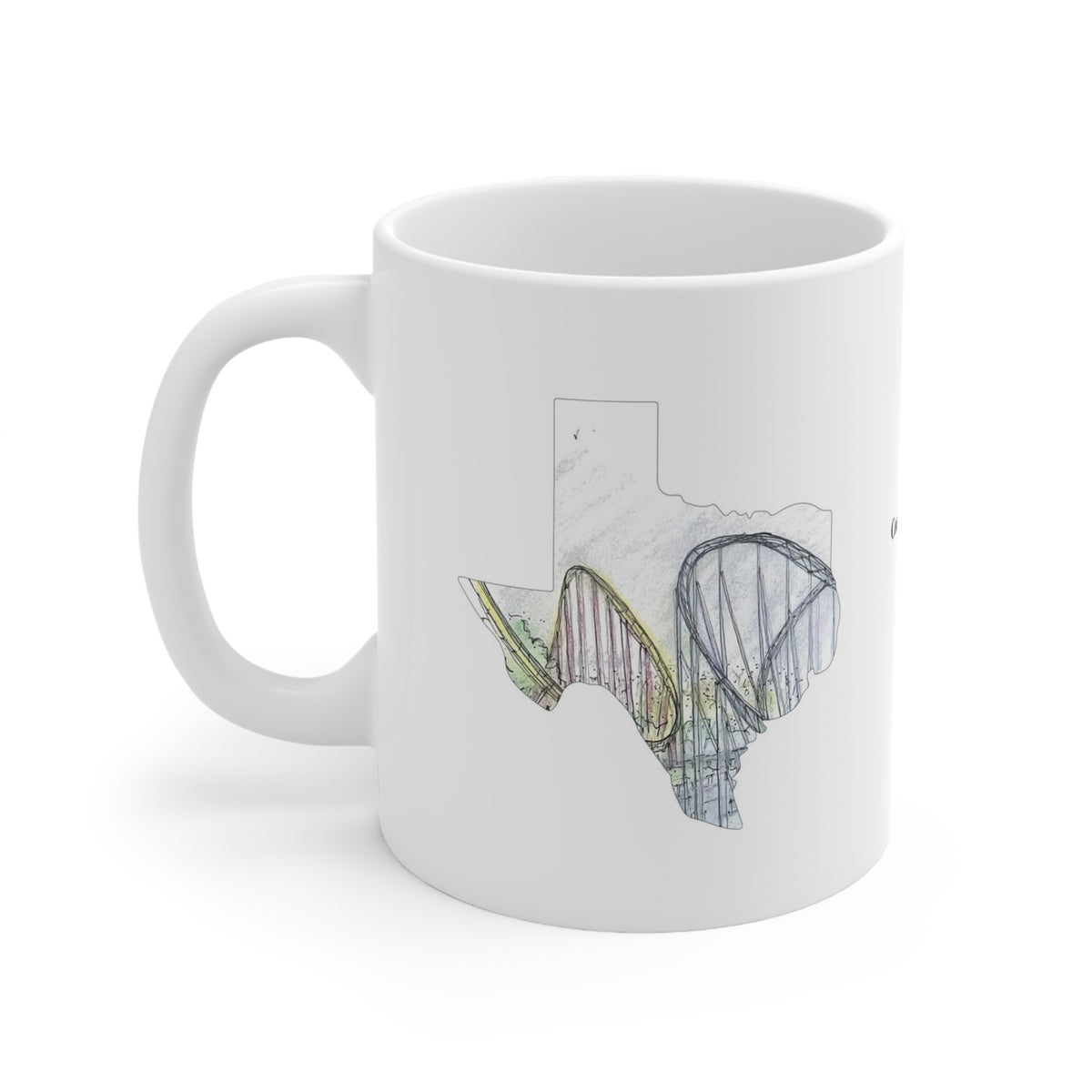 San Antonio Hyper and Launched Coasters Mug