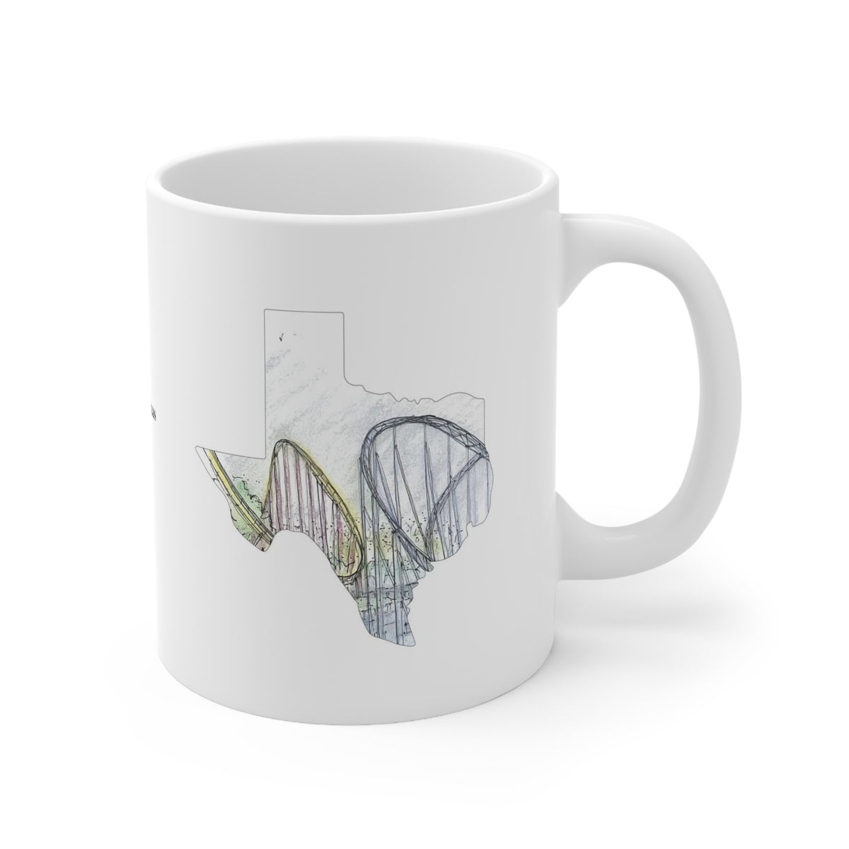 San Antonio Hyper and Launched Coasters Mug – view 3