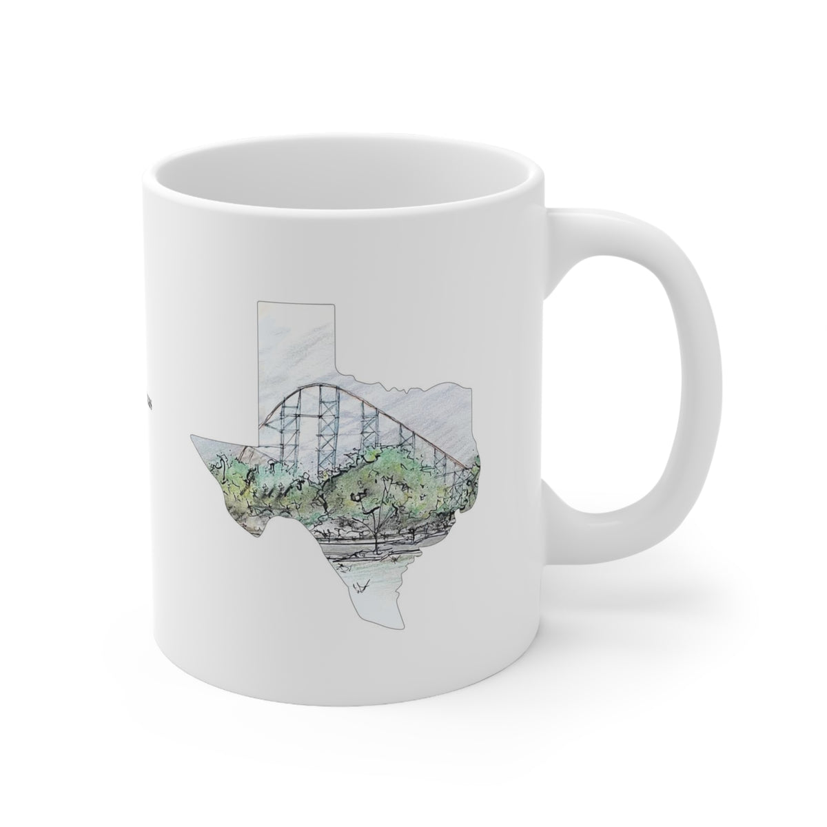 Texas Hyper Coaster Mug – view 3