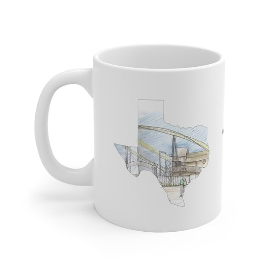 Texas Inverted Coaster Mug